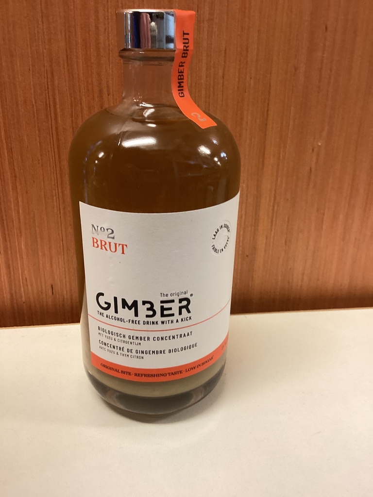 Sirop de gingembre brut ( yuzu et thym citron) 500ml gimber
