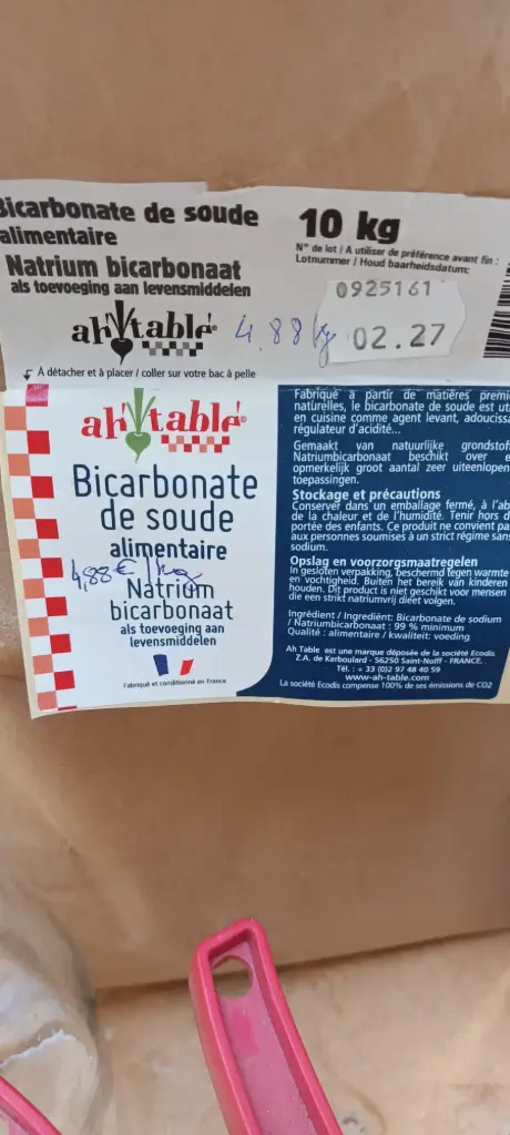 Bicarbonate alimentaire