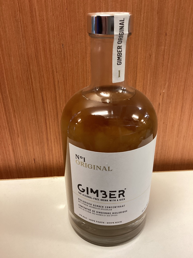 Sirop de gingembre original (citron, herbes et épices) 700ml gimber