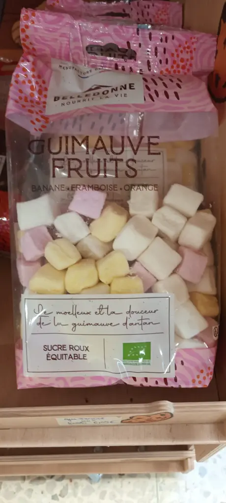 Guimauve aux fruits (180gr)