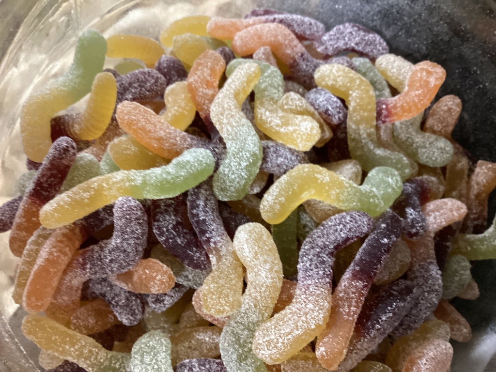 Chiques Serpents acidulés bicolores