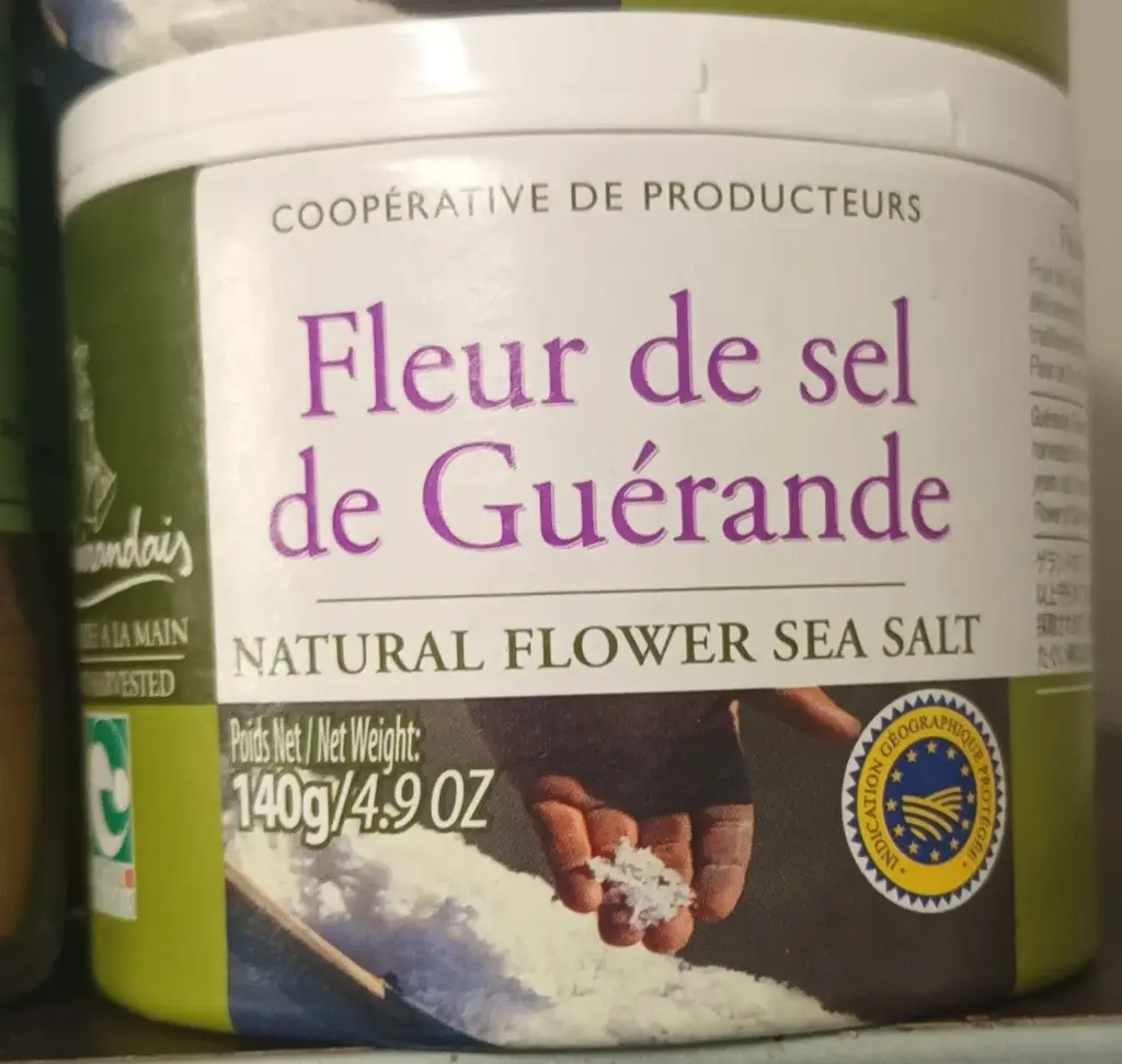 Fleur de sel de guerande 140g
