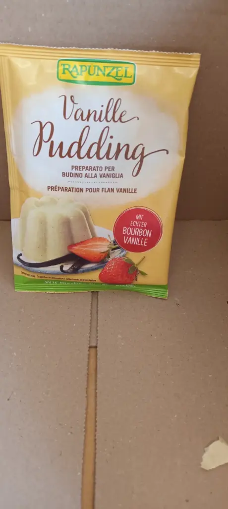 Pudding vanille ( préparation pour flan)