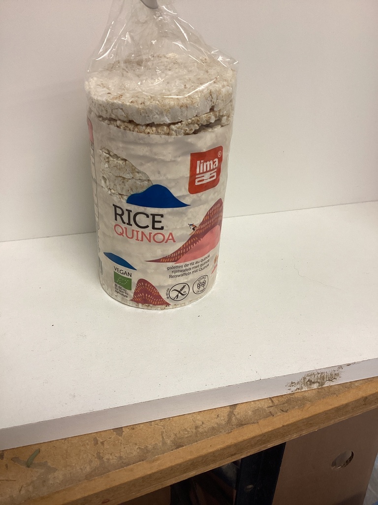 Galette de riz au quinoa