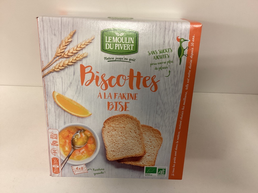 Biscottes à la farine Bise