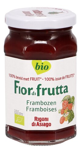 Confiture framboises 260g fior