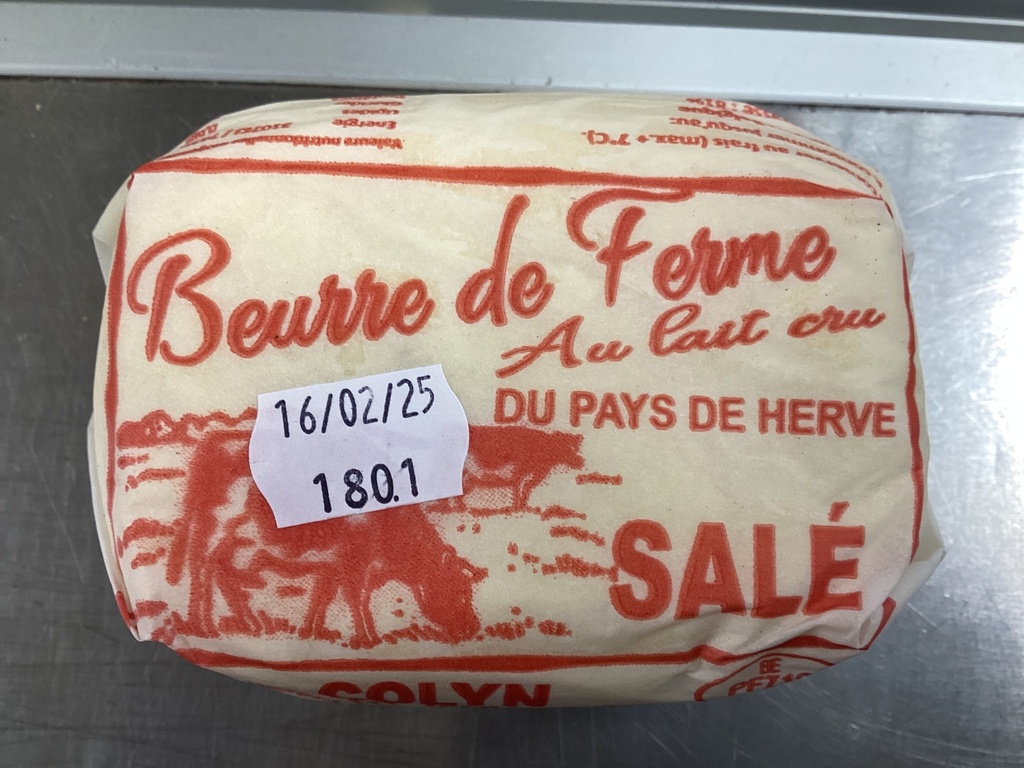 Beurre salé