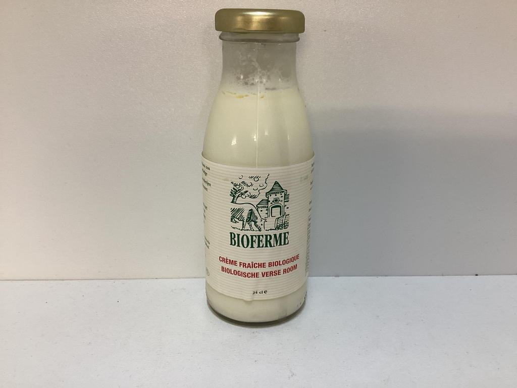 Crème fraîche bio ferme 24 cl