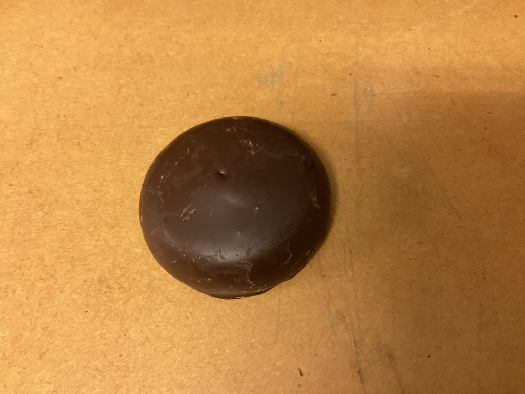 Biscuit cœur orange