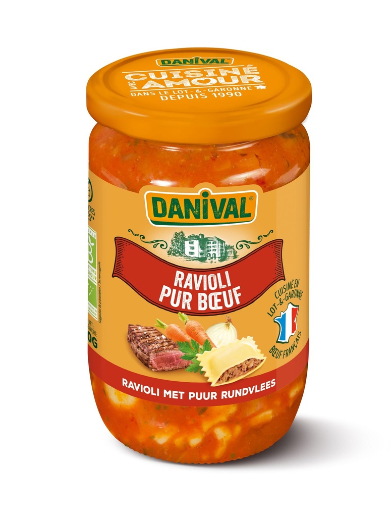 Raviolis pur boeuf bocal (670g)