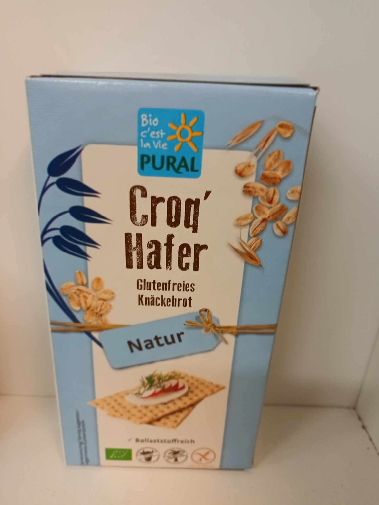 PURAL Croq’avoine pain croustillant nature sans gluten