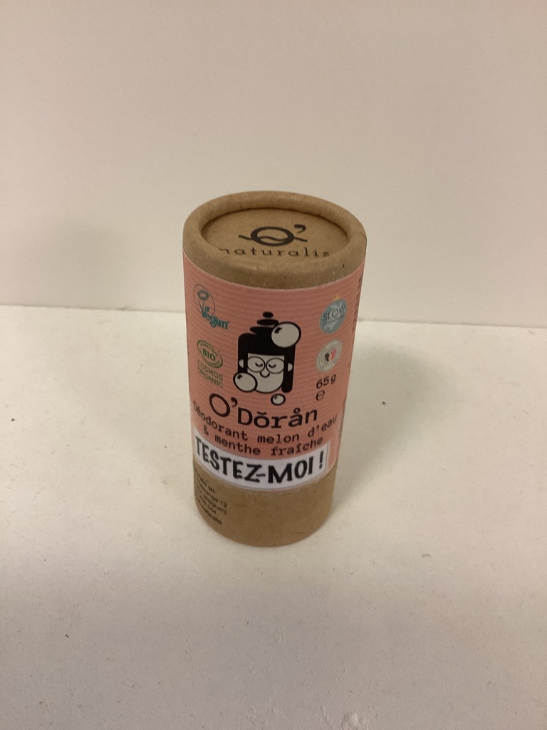 O’Doran melon d’eau et menthe fraîche (déodorant solide)