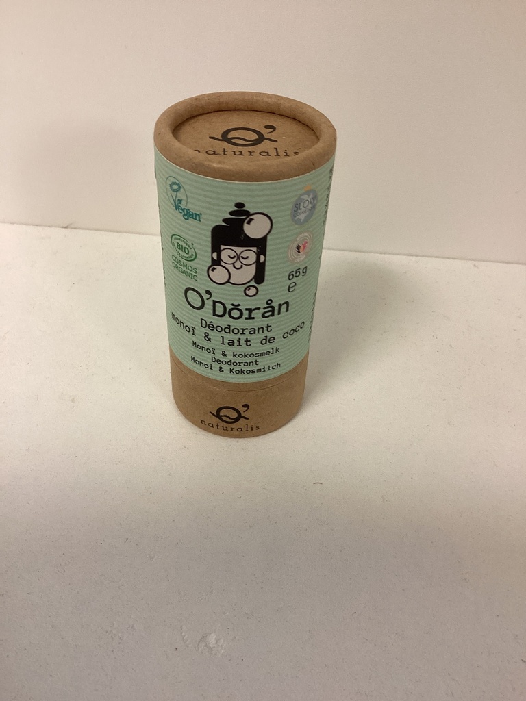 O’Doran monoï et lait de coco (déodorant solide)