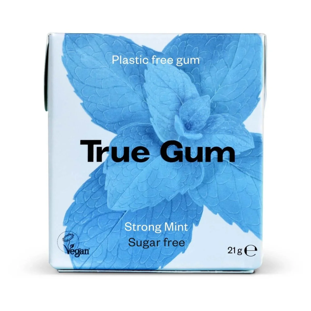 Chewing gum menthe forte (true gum)
