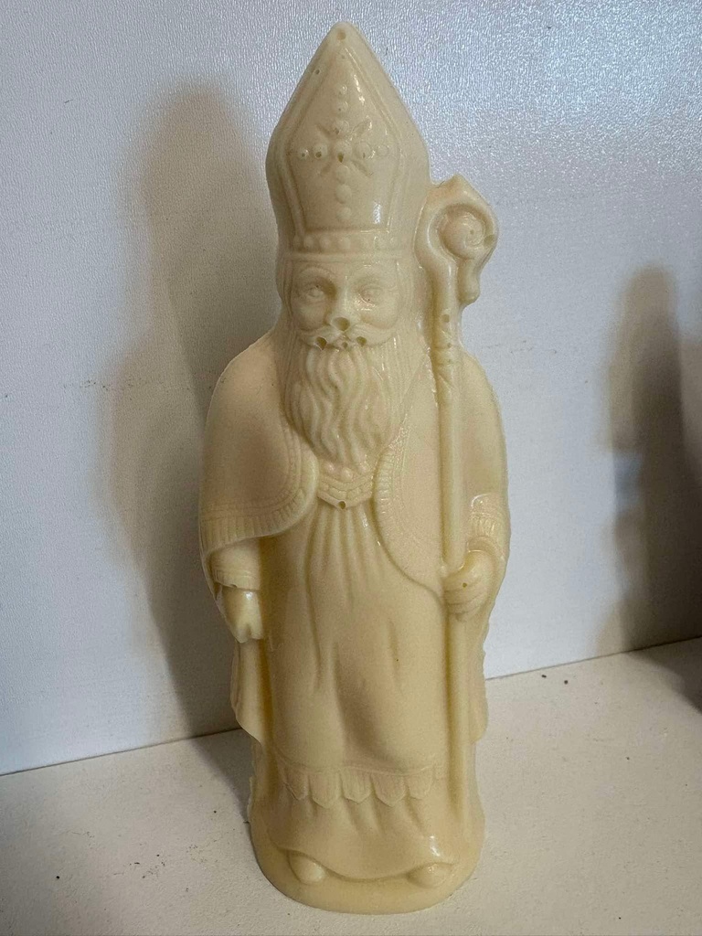 Grand Saint Nicolas chocolat blanc chocolaterie saive à heusy