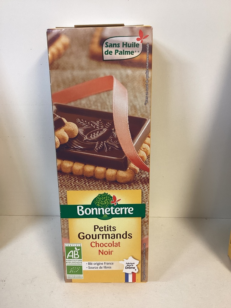 Petit gourmand chocolat noir 150 g Bonneterre