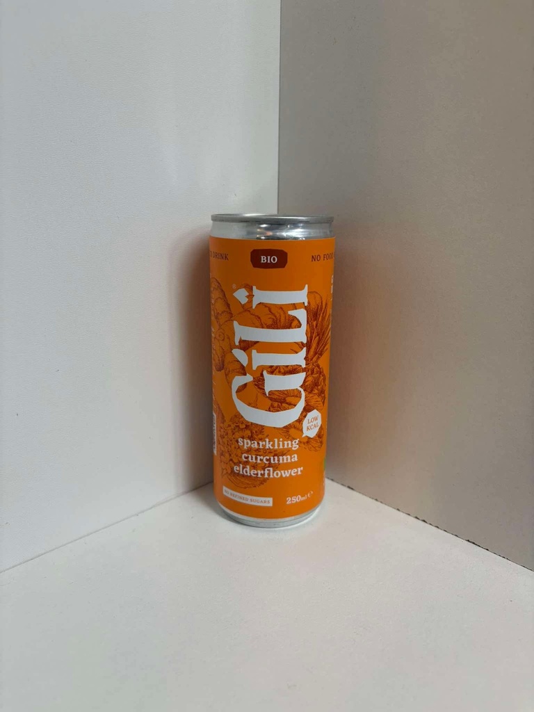 Limonade curcuma, ananas et gingembre 20cl gili