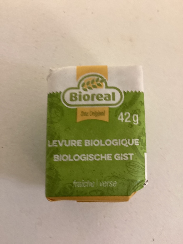 Levure fraiche cube de 42g BIOREAL