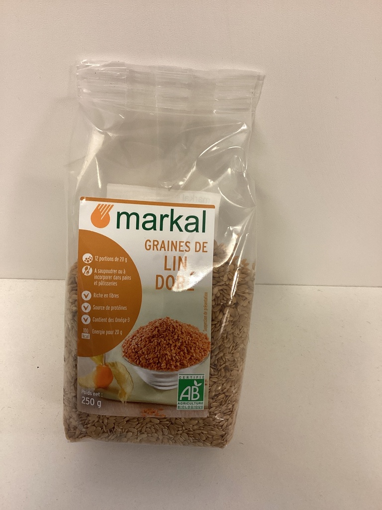 Graines de lin doré (250g)