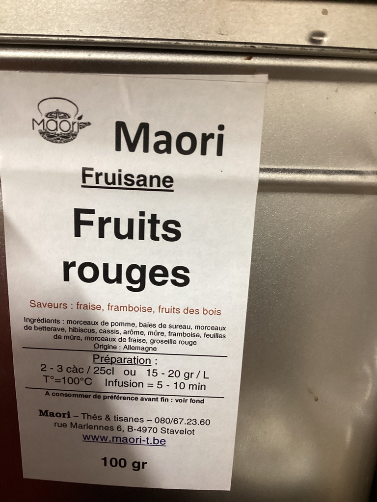 Fruisane fruits rouges maori