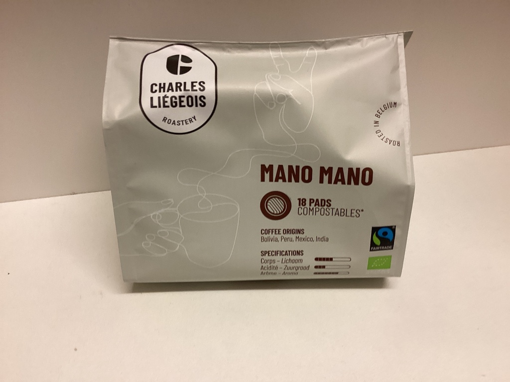 Pads « senseo » mano mano (18pc)