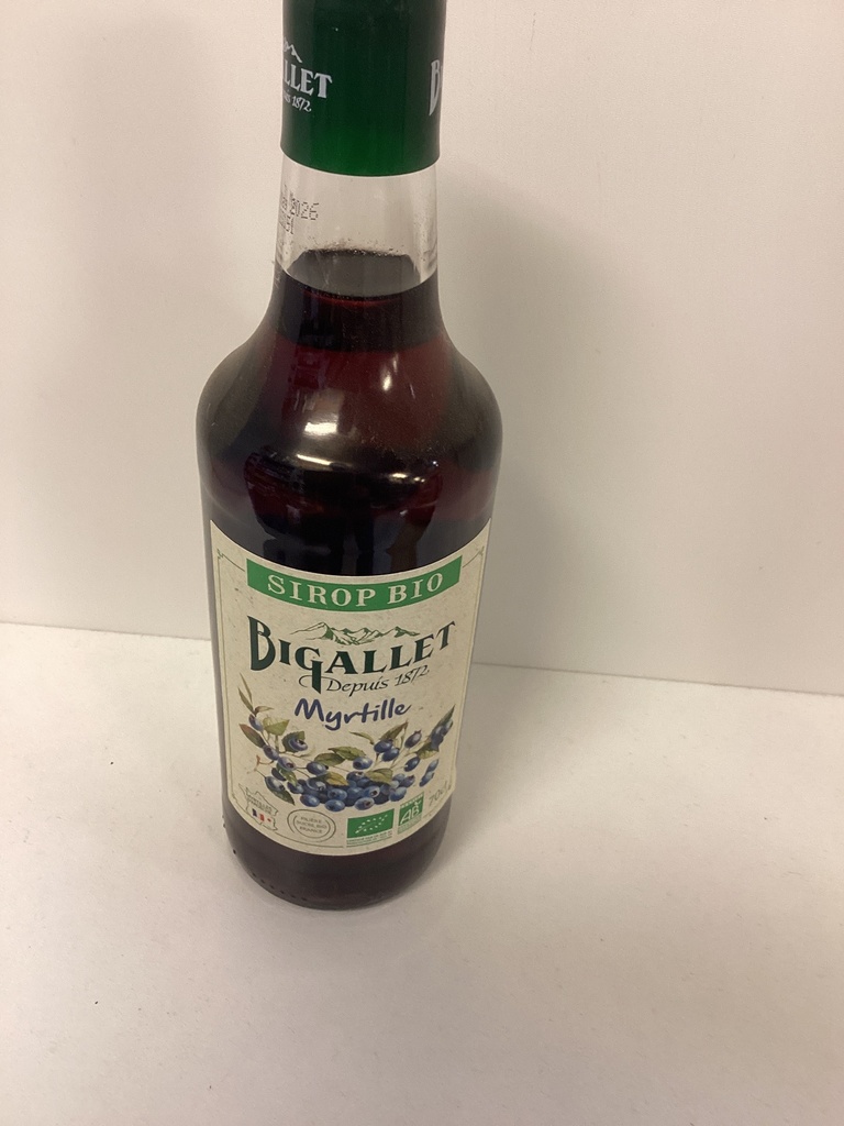 Sirop myrtille 70cl bigallet