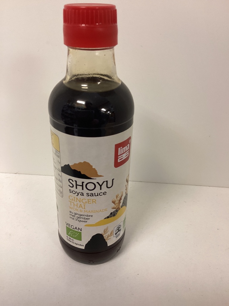 Shoyu ginger thaï 250ml LIMA