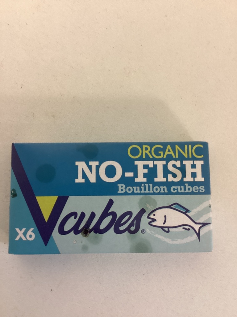 Cubes de bouillons de poissons Vegan (sans poissons)