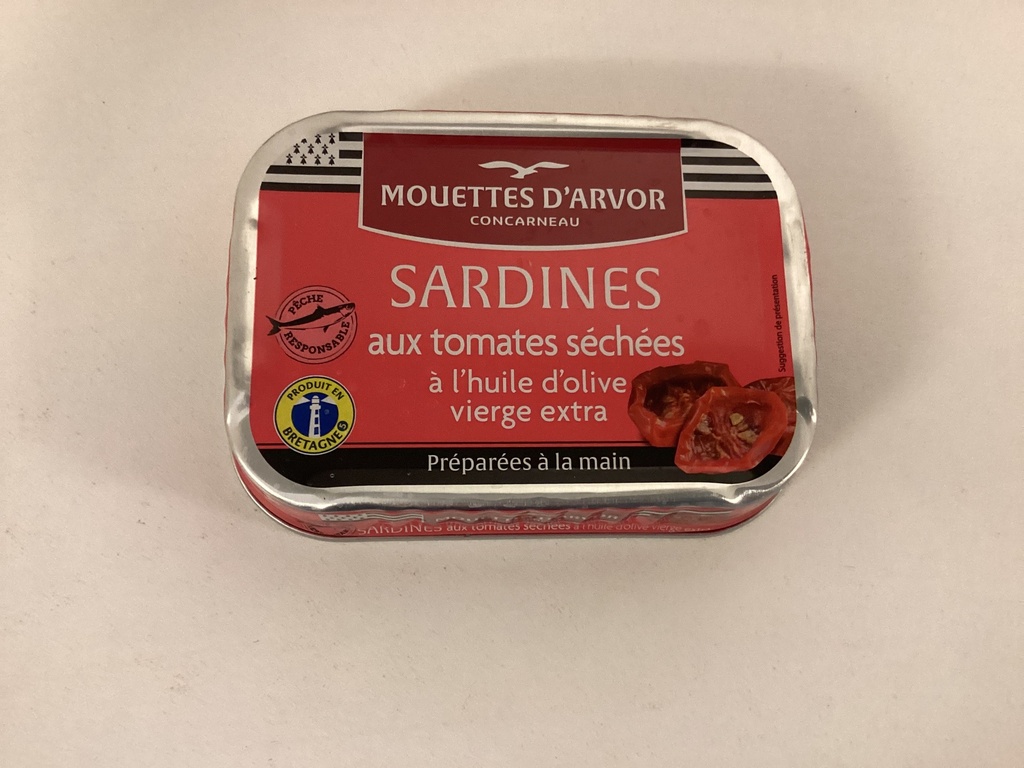 Sardines à l’Andalouse à l’huile d’olive vierge extra GONIDEC