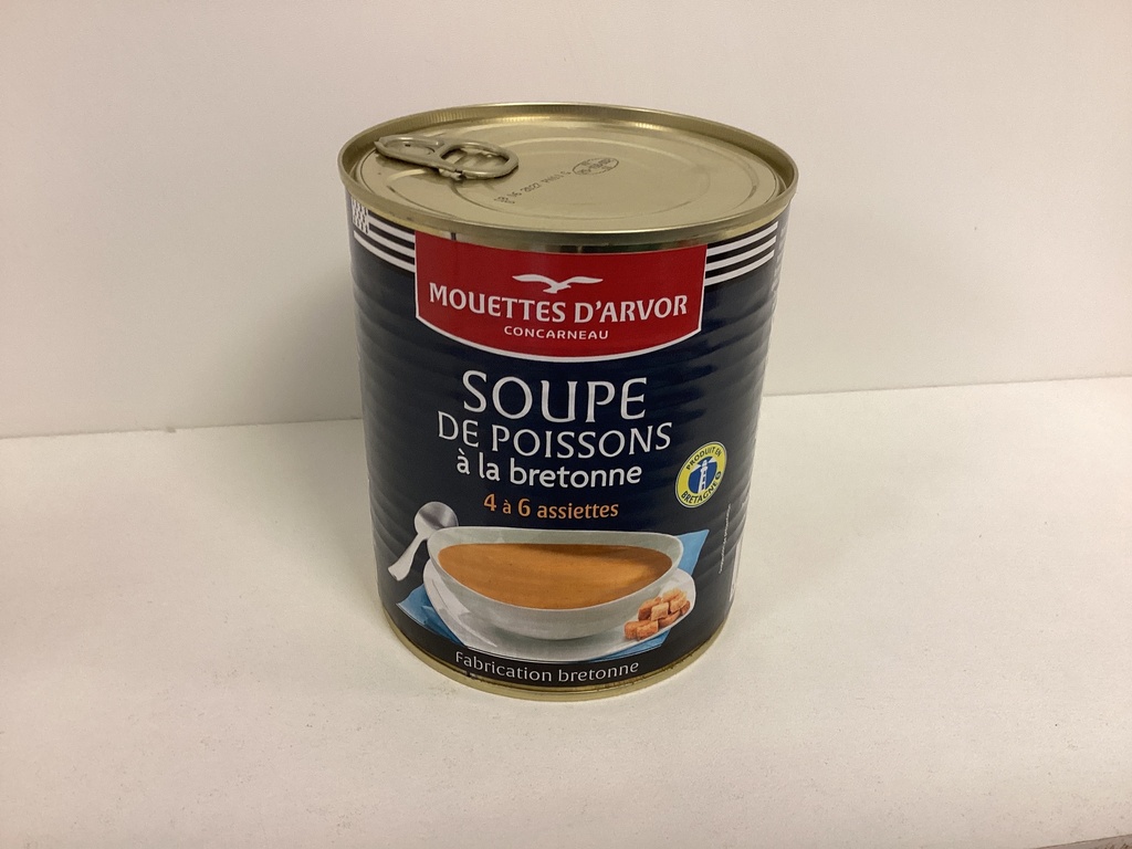 Soupe de poissons à la Bretonne (4 à 6p)