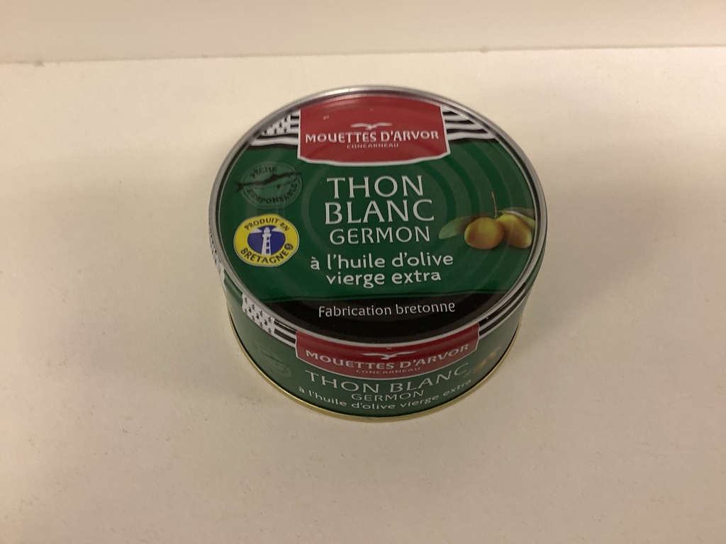 Thon blanc germon à l’huile d’olive vierge extra GONIDEC