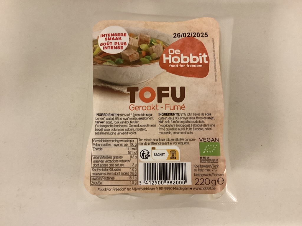 Tofu fumé 220g DEHOBBIT