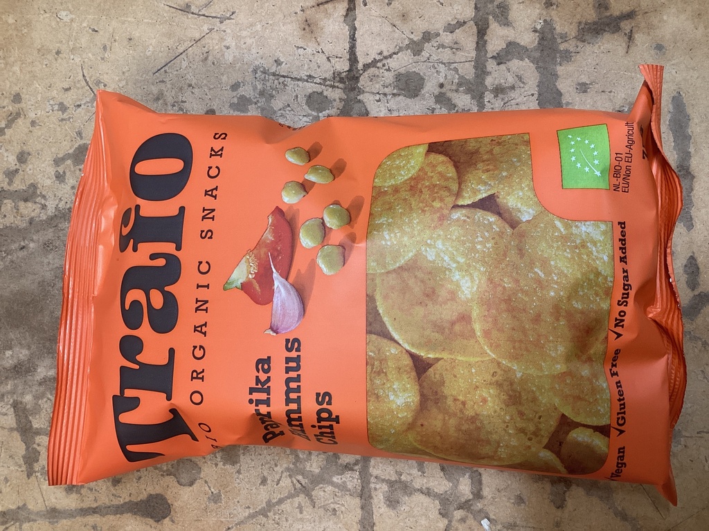 Chips de pois chiche au paprika