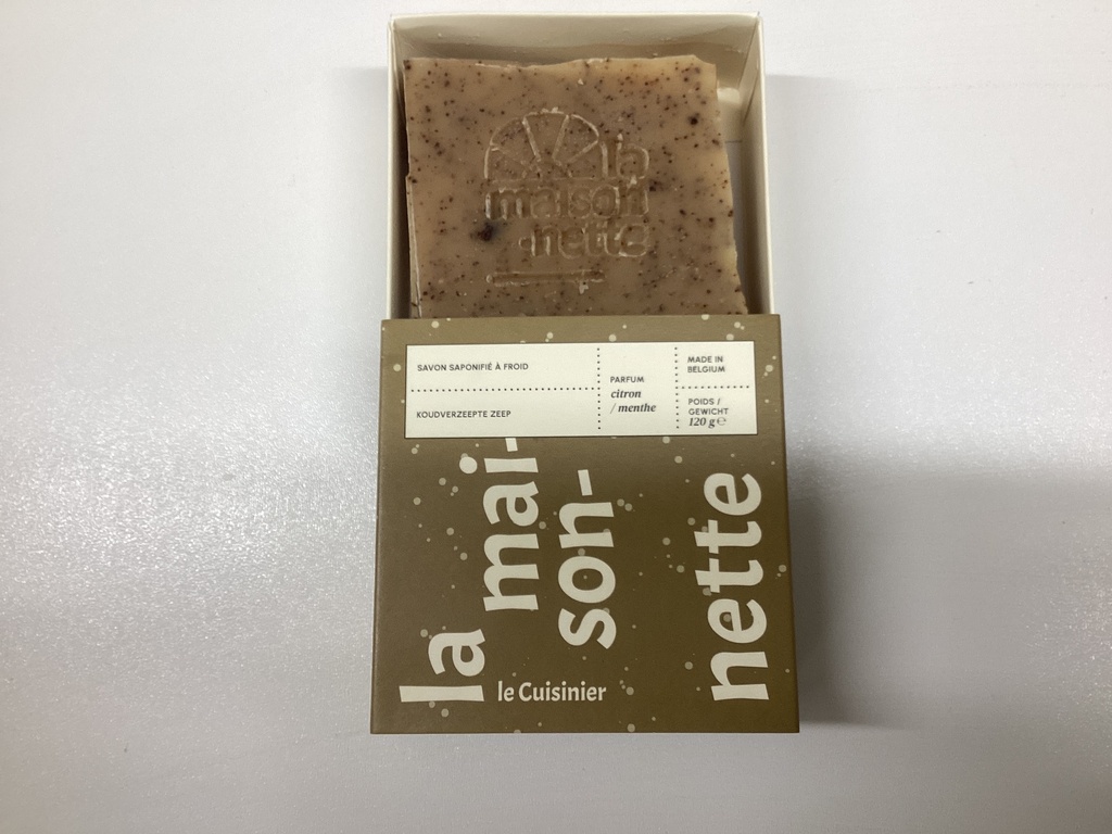 Savon citron - menthe la maisonnette