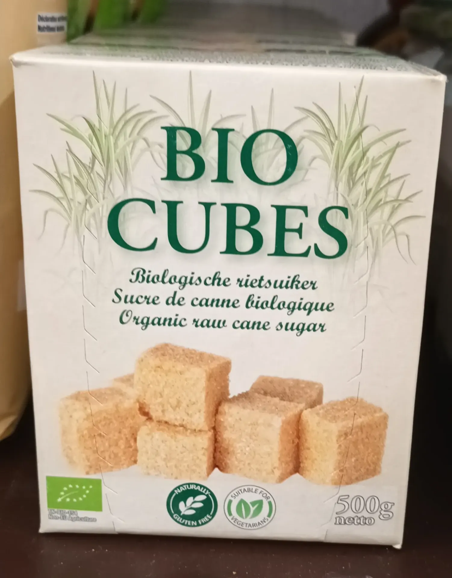 Sucre canne en morceaux 500 gr