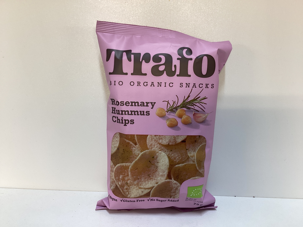 Chips de pois chiches au romarin Trafo 
