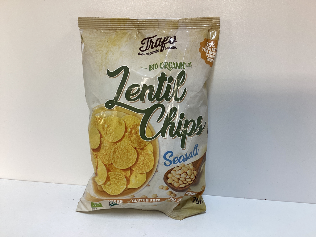 Chips de lentilles au sel de mer Trafo 75g