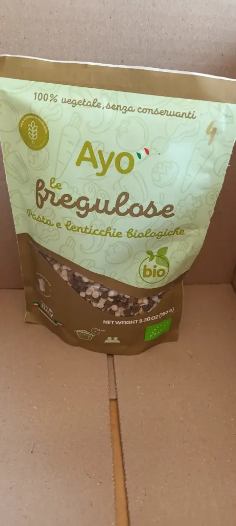 Soupe repas déshydratée ( pâtes, lentilles et légumes)