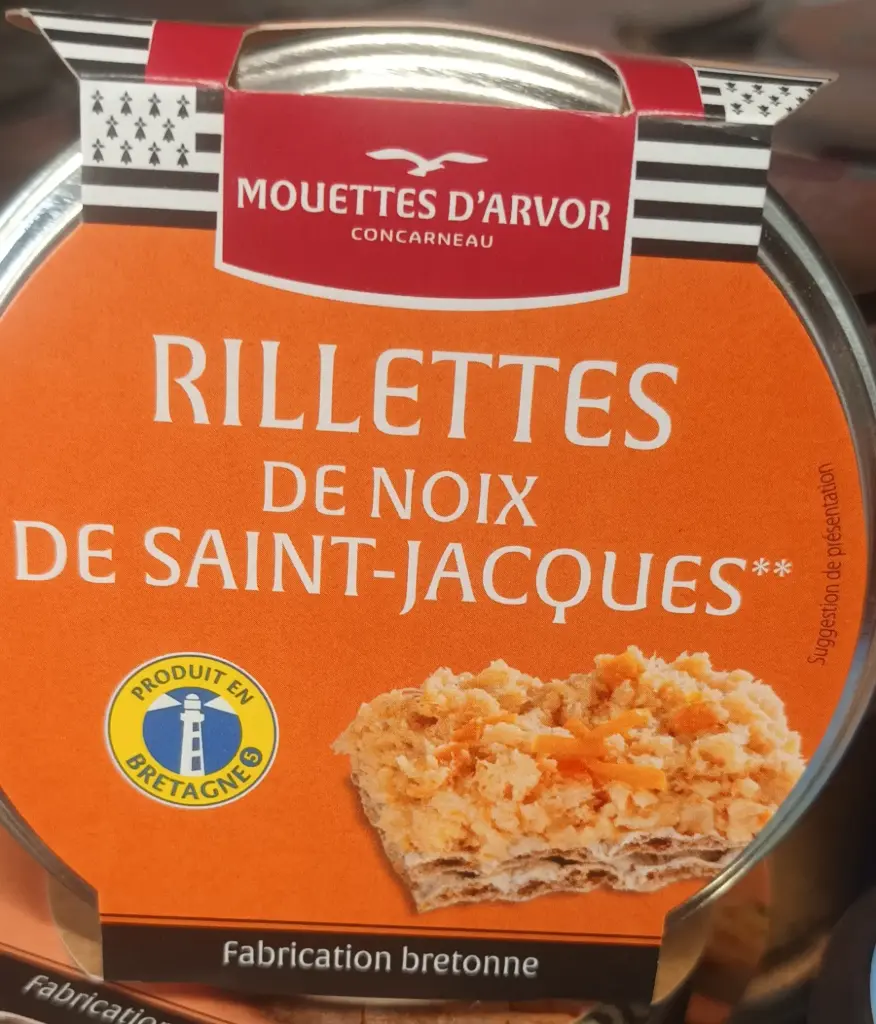 Rillettes de noix de Saint Jacques