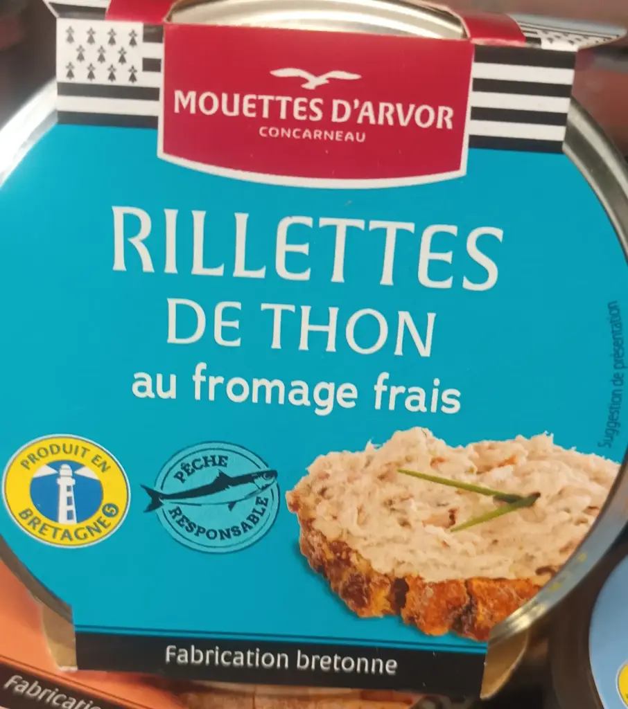 Rillettes de thon au fromage frais