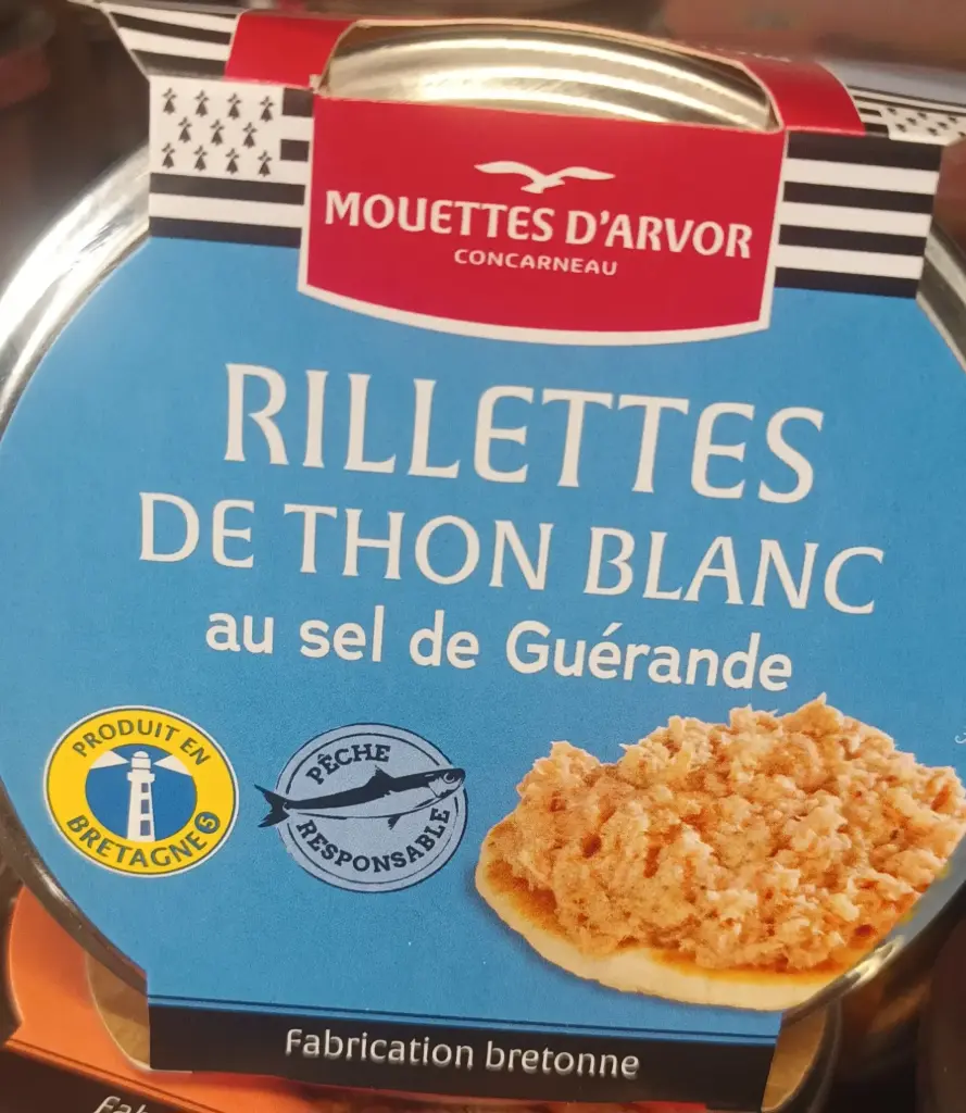 Rillettes de thon blanc au sel de Guérandes