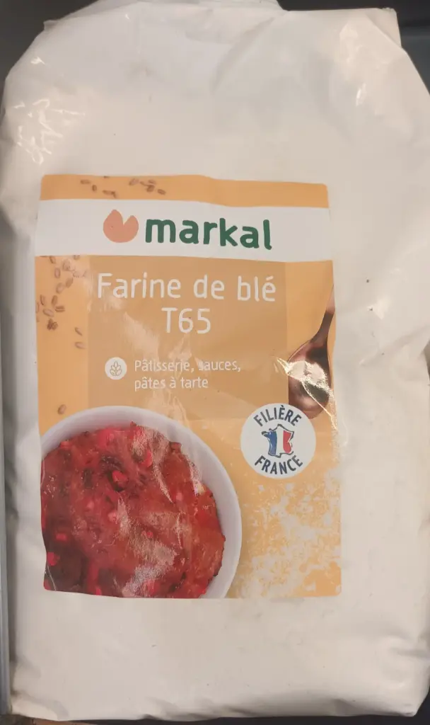 Farine de blé blanche T65 1kg