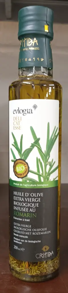 Huile d’olive au romarin 250 ml bionaturels