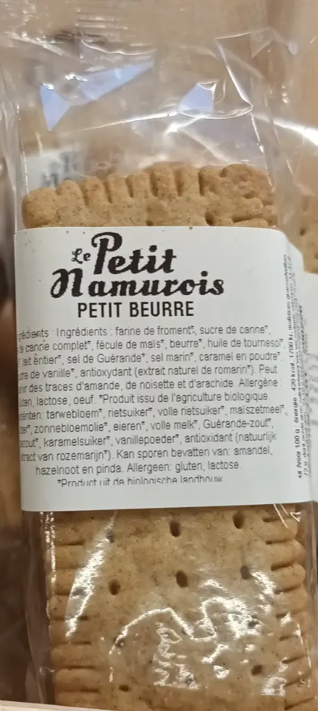 Petit beurre « le petit namurois » 100g