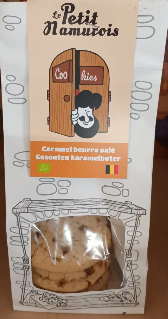 Cookies caramel beurre salé « le petit namurois » 125g