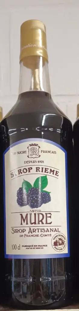 Sirop mûre rieme