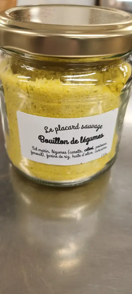 Bouillon de légumes placard sauvage 150g