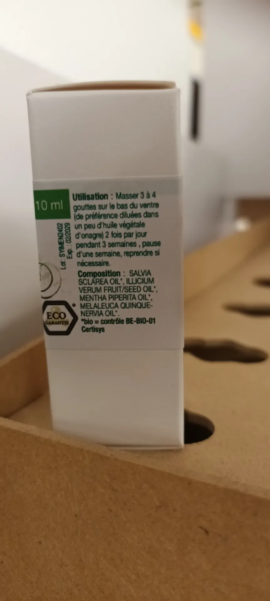 Synergie ménopause 10ml