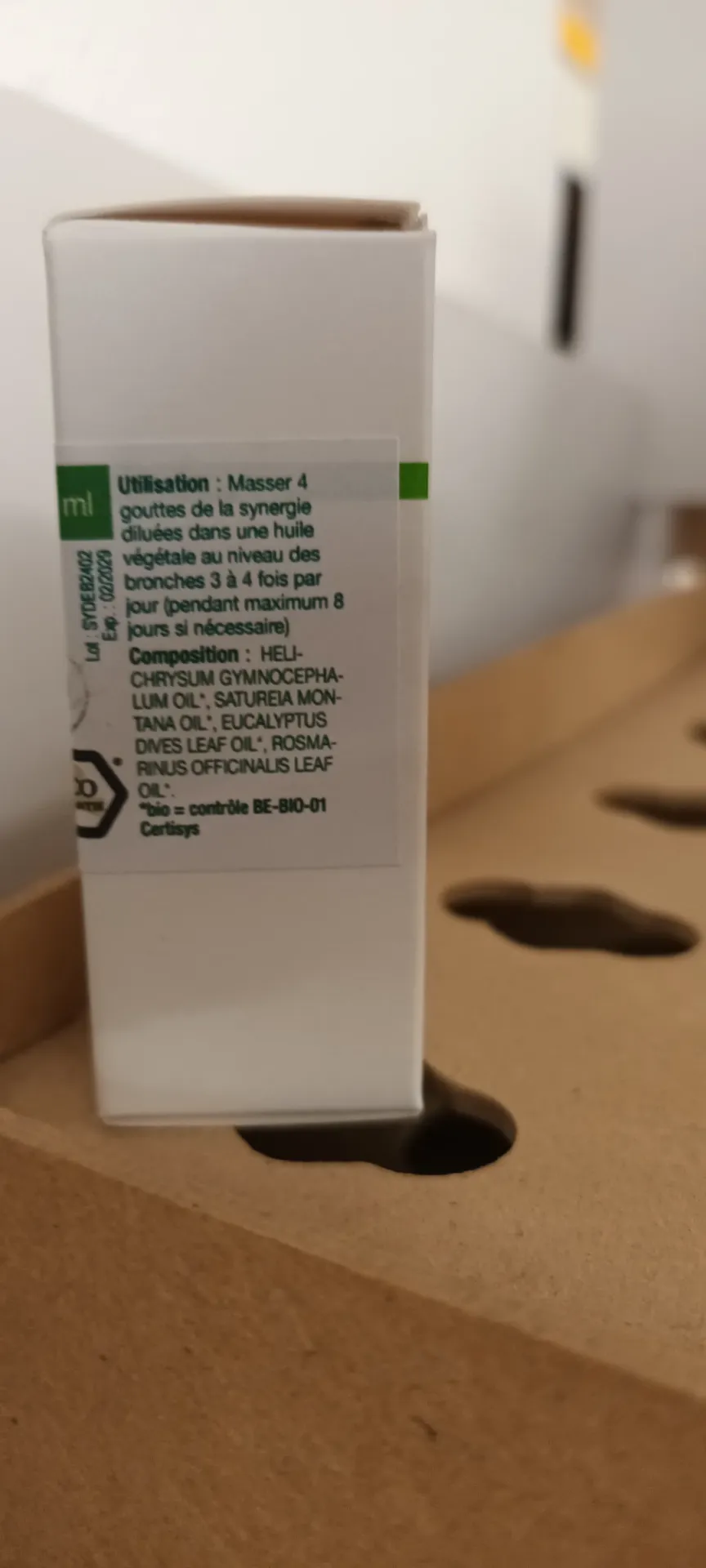 Synergie dégage les bronches 10ml