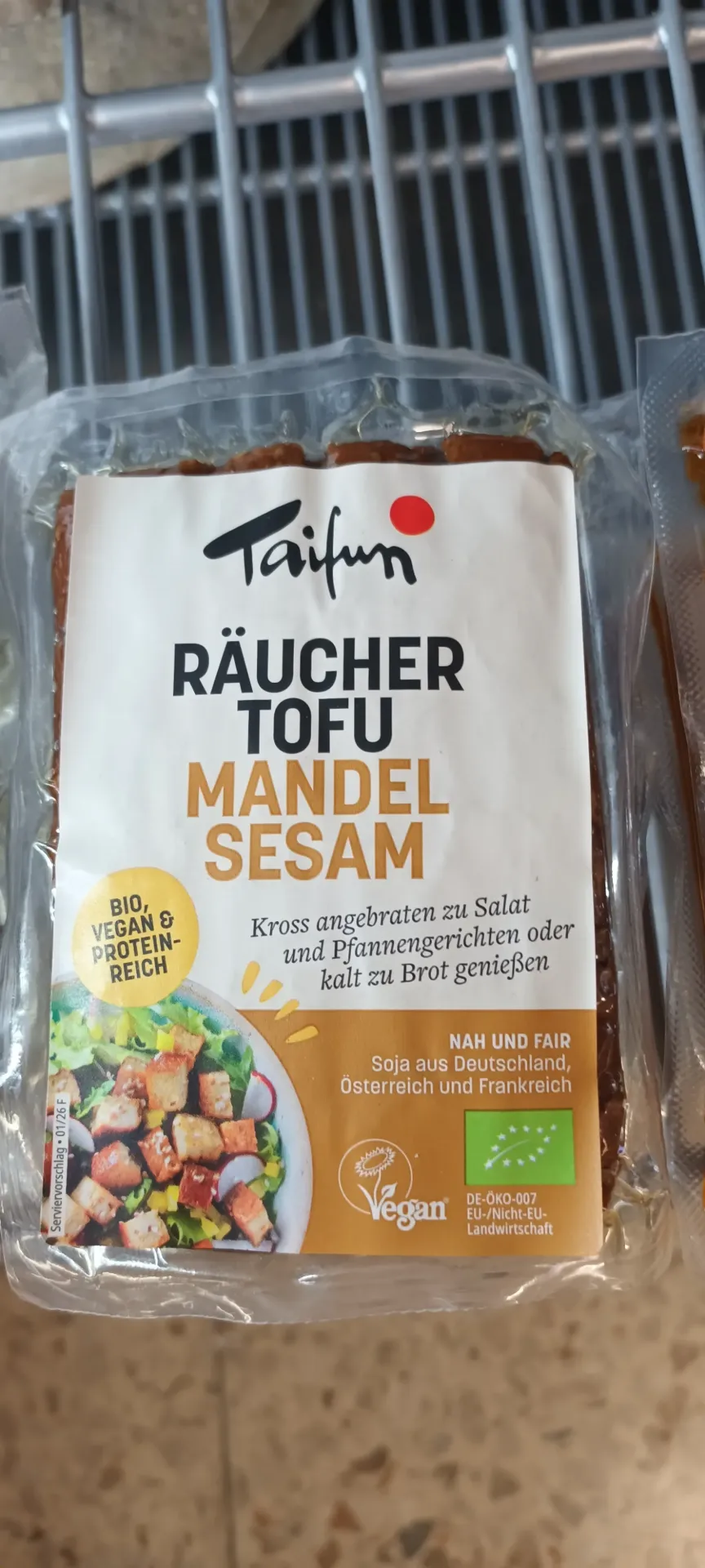 Taifun filets de tofu fumé amandes/sésame bio 200g